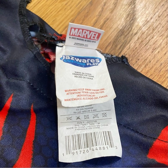 Spider-Man Across the Spider-Verse Miles Morales Costume Kids M Jazwares - Picture 6 of 10